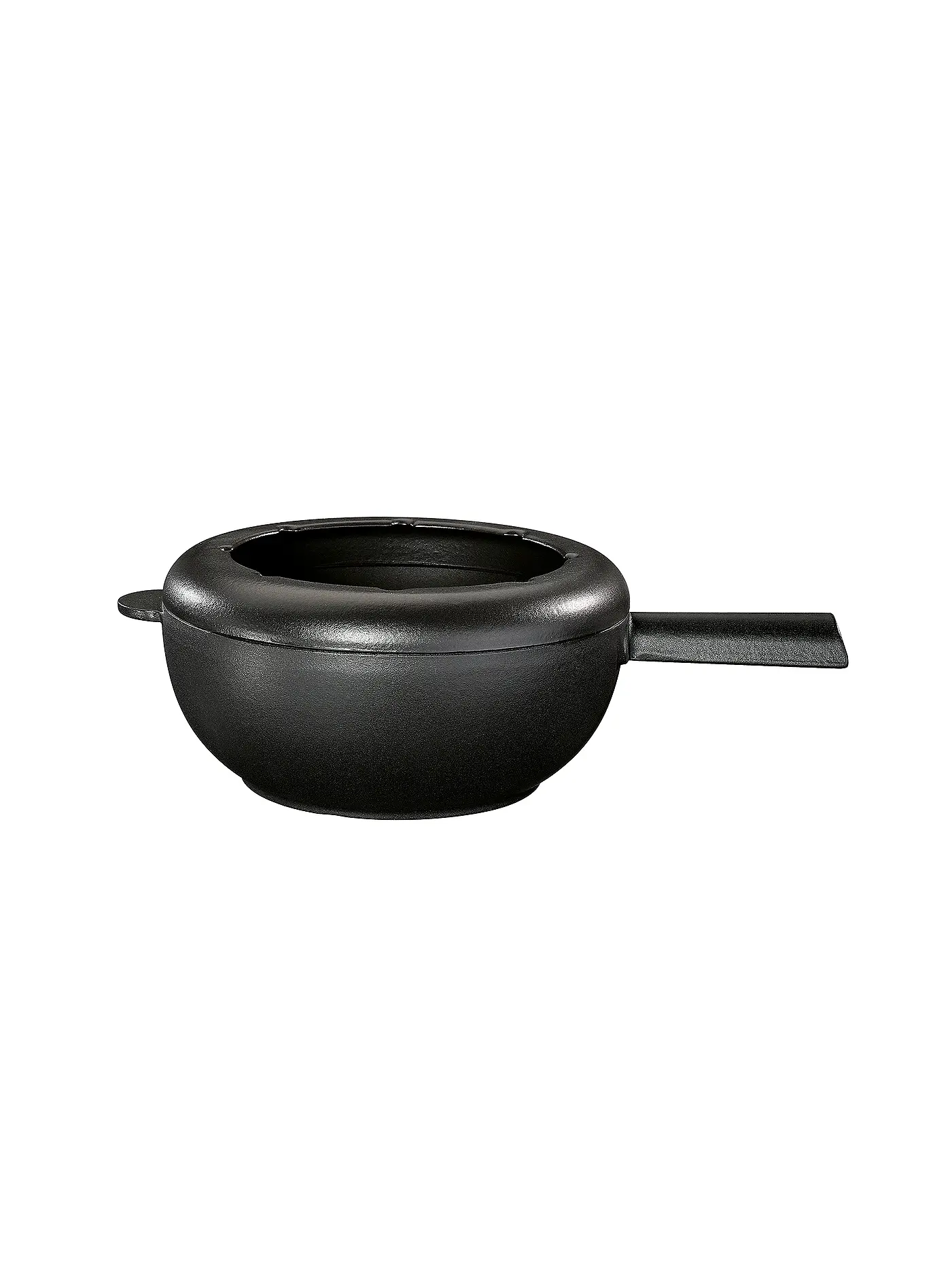 SPRING | Fondue Guss Caquelon 20cm Schwarz Matt | 